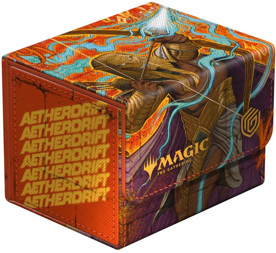 Magic: The Gathering Aetherdrift Sidewinder 100+ Xenoskin Deck Box - Ketramose, the New Dawn