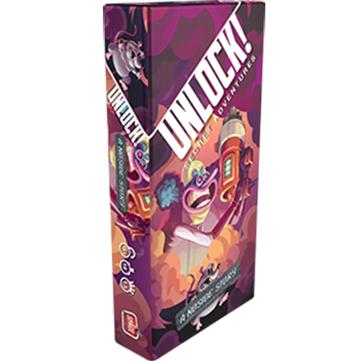 Unlock A Noside Story escape room game box.