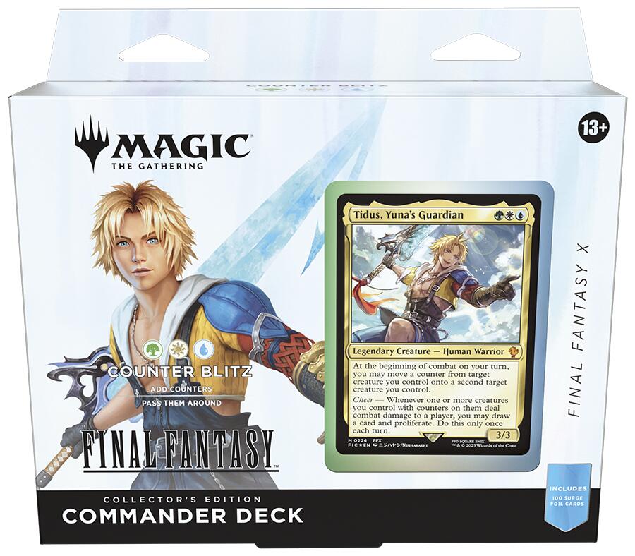 FINAL FANTASY Commander Deck - FINAL FANTASY X Counter Blitz (Collector's Edition) [FIC]