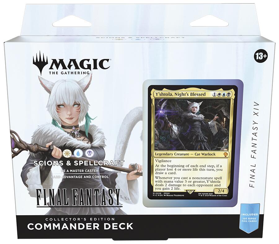 FINAL FANTASY Commander Deck - FINAL FANTASY XIV Scions & Spellcraft (Collector's Edition) [FIC]
