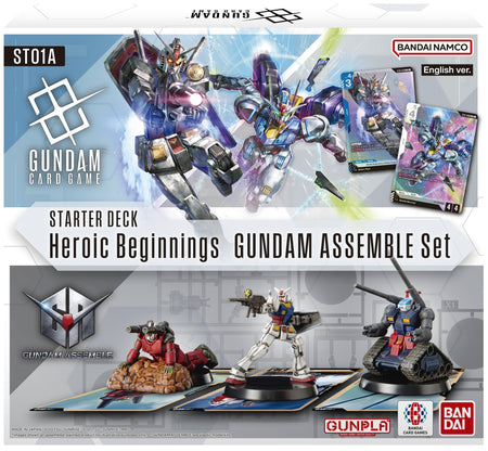 Starter Deck 01: Heroic Beginnings - Gundam Assemble Starter Set [ST01 - 000]