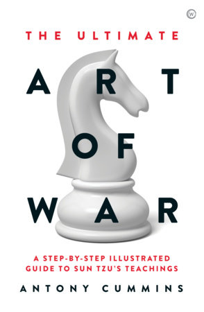The Ultimate Art of War book cover featuring a white chess knight and bold black title text, inspired by Sun Tzu.