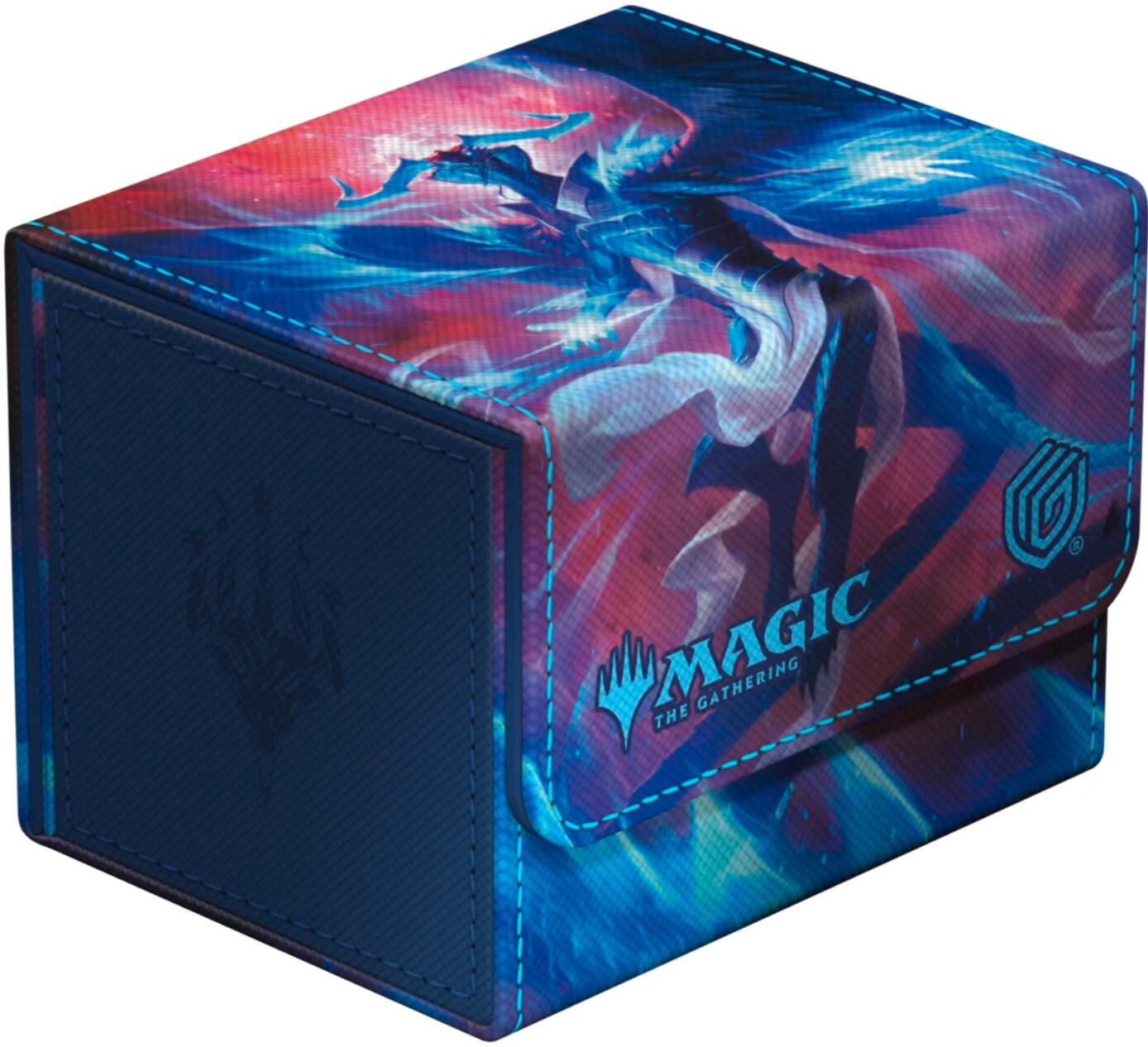 Magic: The Gathering Tarkir: Dragonstorm Sidewinder 100+ Xenoskin Deck Box - Ghostfire - Ugin, Eye of the Storms