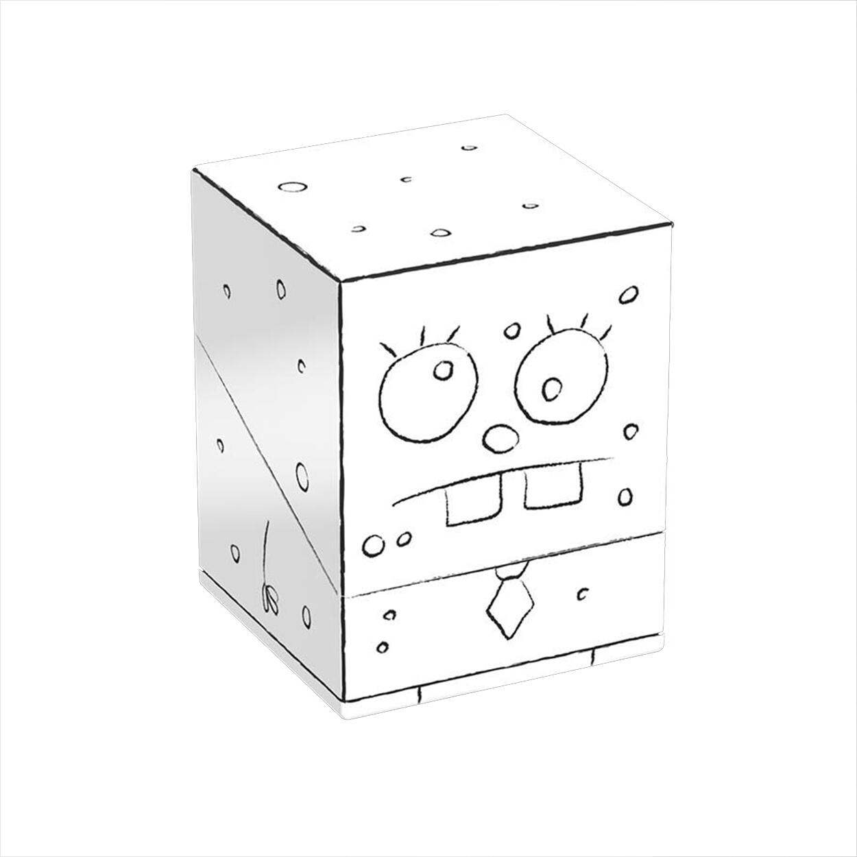 Squaroes Spongebob Squarepants (Wave 2) - Doodlebob