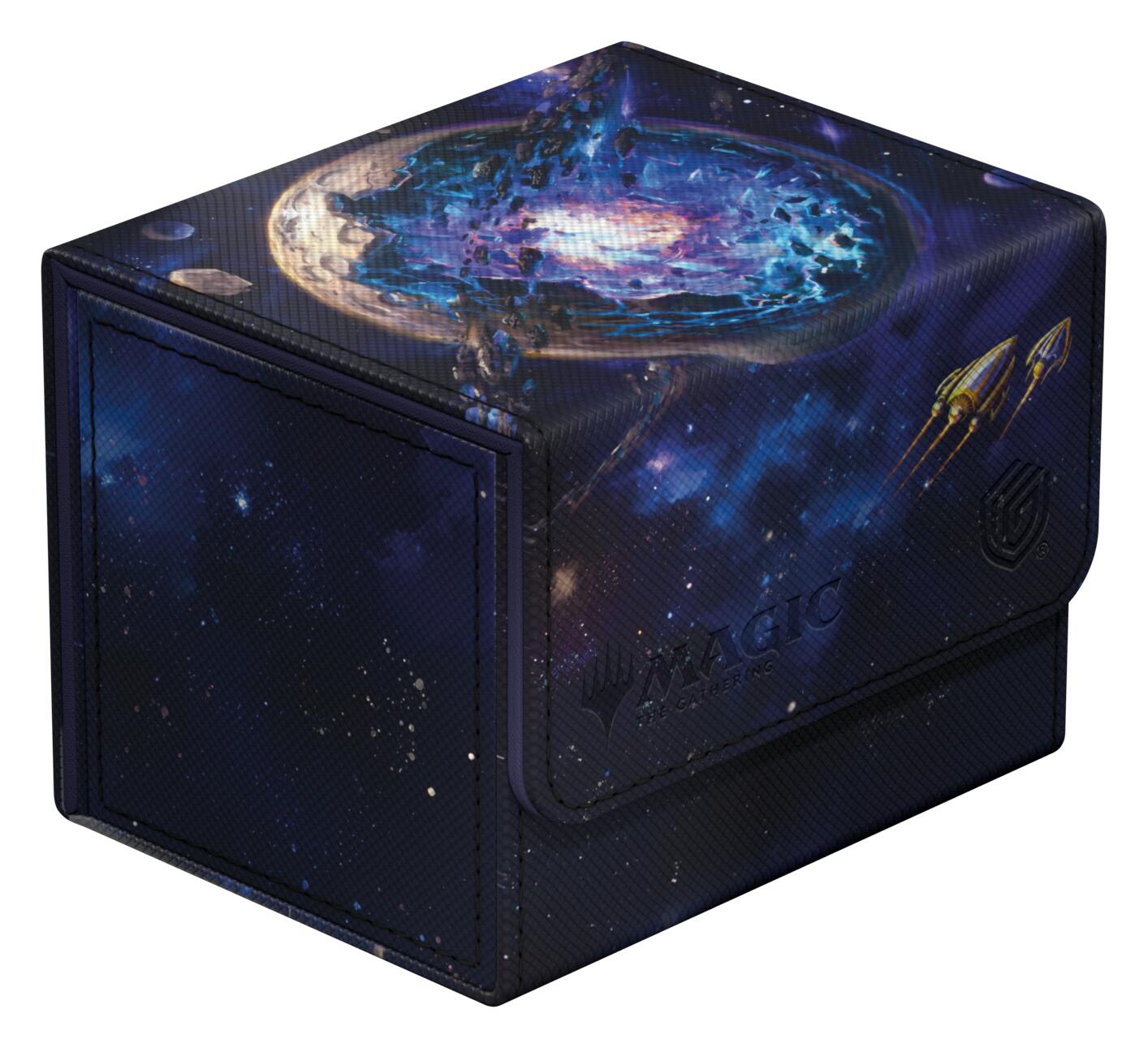 Magic: The Gathering Edge of Eternities Sidewinder 100+ Xenoskin Deck Box - Gemstone Caverns