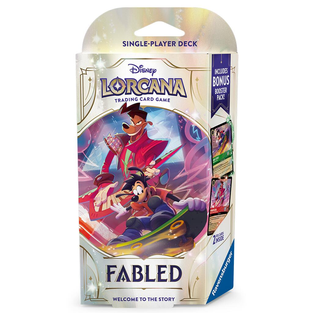 Disney Lorcana: Fabled Starter Deck (Emerald & Ruby)