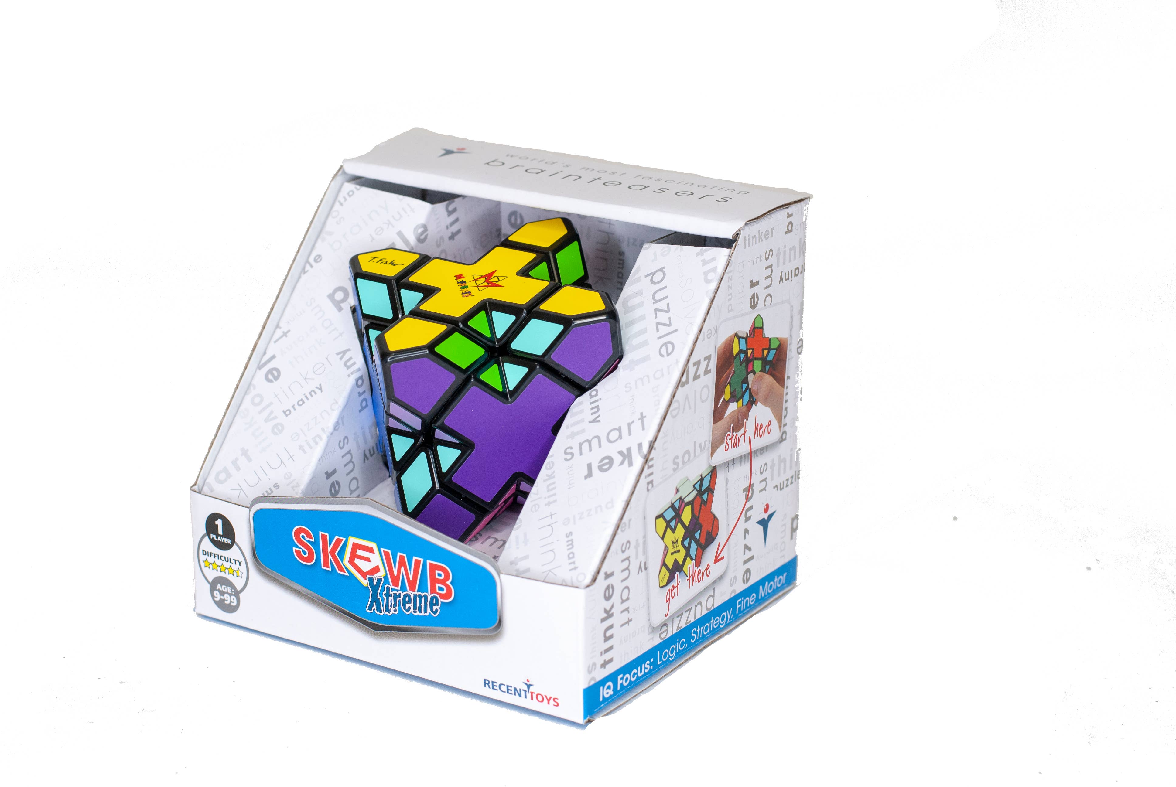 Mefferts Skewb Xtreme puzzle in box, marked as reduced price.
