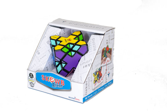 Mefferts Skewb Xtreme puzzle in box, marked as reduced price.