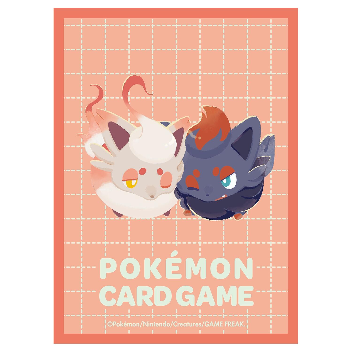 Pokemon TCG: Pokemon Center Exclusive Card Sleeves - Zorua & Hisui Zorua (64-Pack)