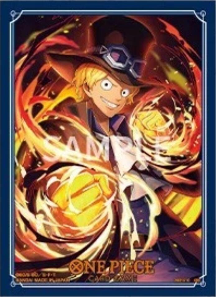 One Piece Card Game Official Sleeves: Assortment 12 - Sabo (70-Pack)