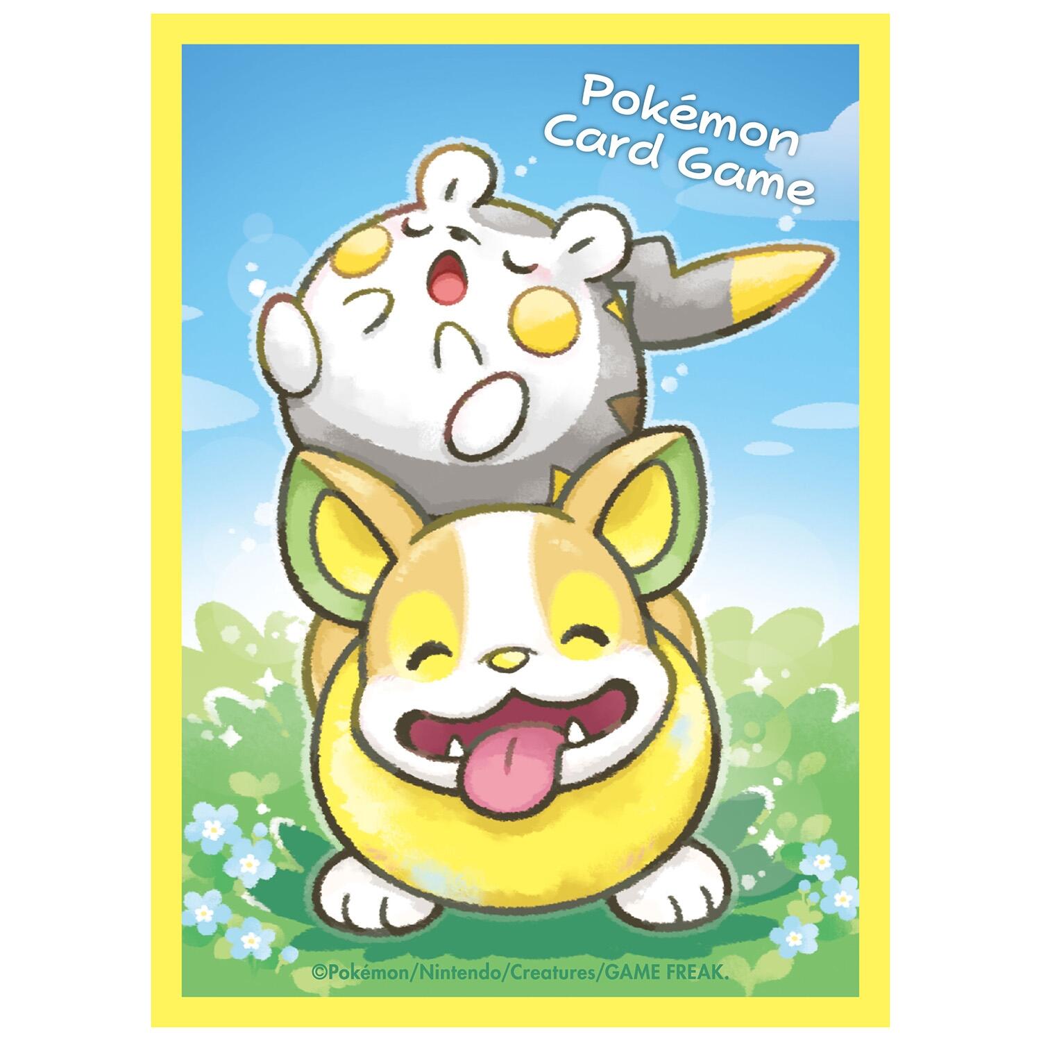Pokemon TCG: Pokemon Center Japan Exclusive Card Sleeves - Togedemaru & Yamper (64-Pack)