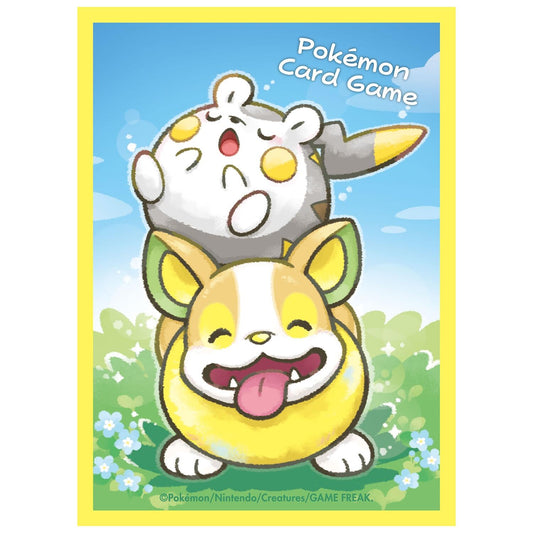 Pokemon TCG: Pokemon Center Japan Exclusive Card Sleeves - Togedemaru & Yamper (64-Pack)
