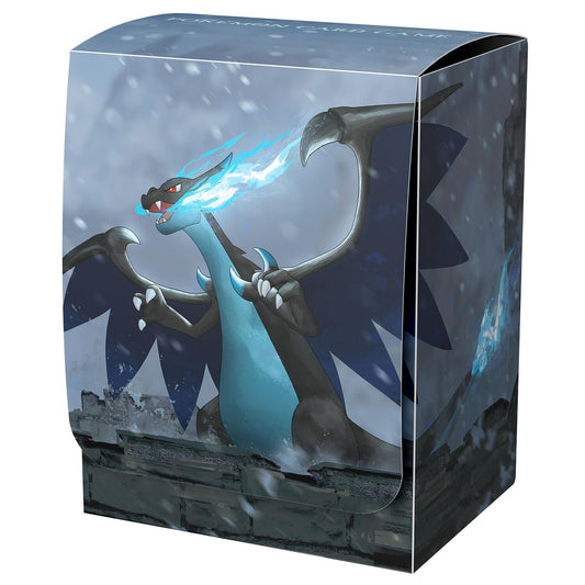 Pokemon Center Japan Exclusive: Mega Charizard X Old Castle Deck Box