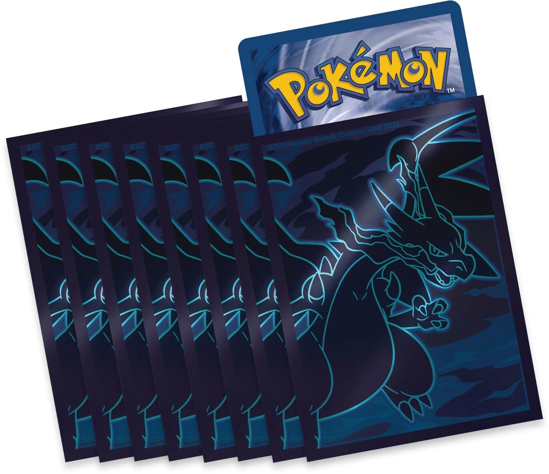 Pokemon TCG: Phantasmal Flames Elite Trainer Box Card Sleeves(65-Pack)