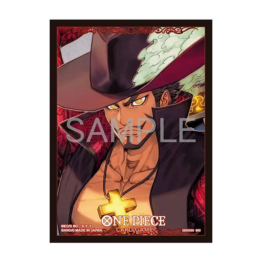 One Piece Card Game Official Sleeves - Dracule Mihawk (70-Pack)