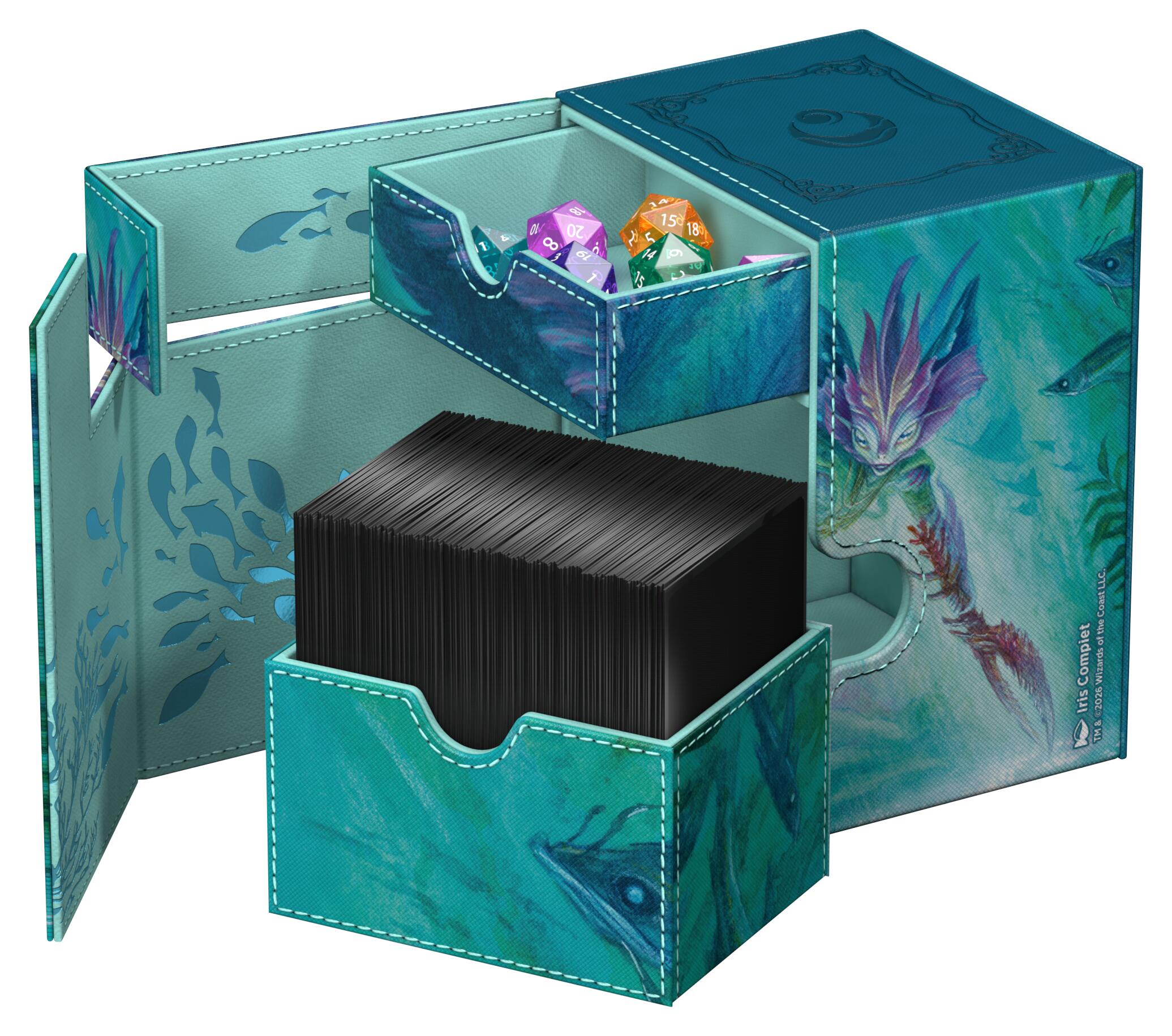 Flip 'n' Tray XenoSkin Magic: The Gathering Lorwyn Eclipsed  - Silvergill Mentor (Holds 133+)