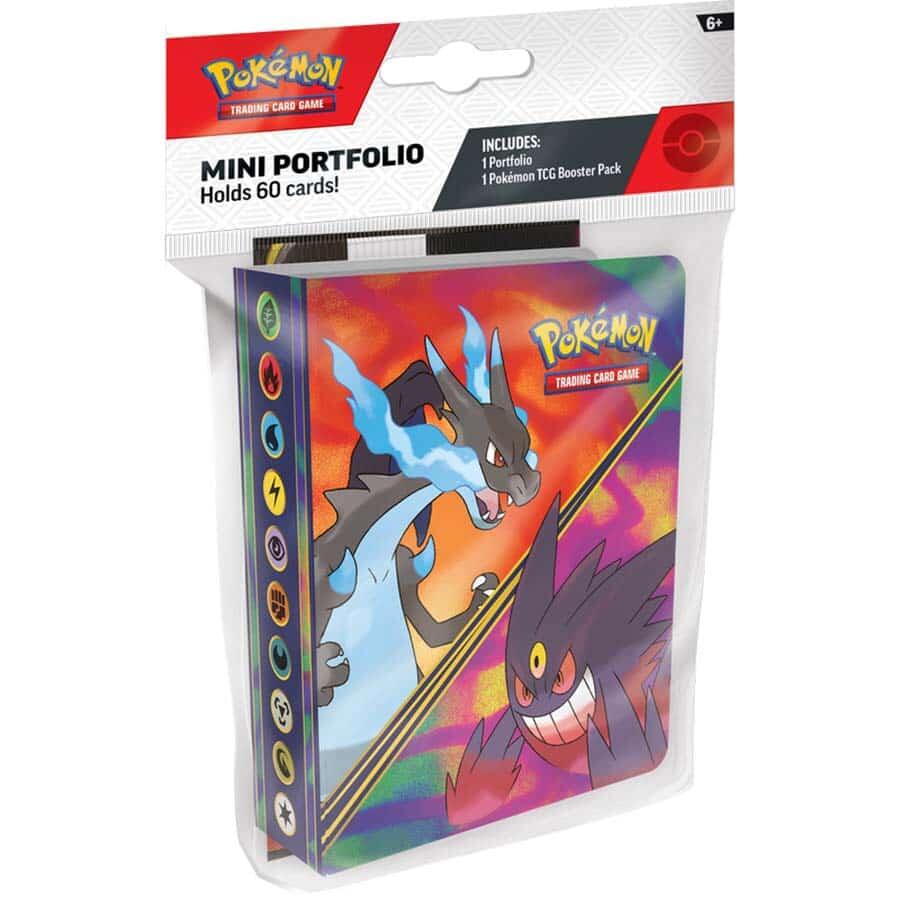 Pokemon 2026 Q1 Mini Portfolio [PKMC], holds 60 cards, cover shows Charizard and Gengar.