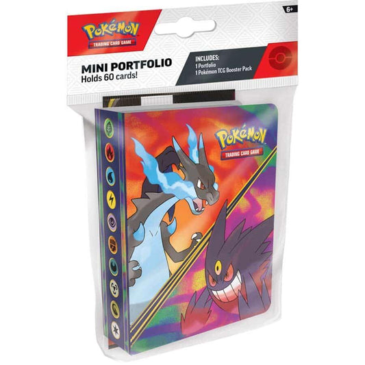 Pokemon 2026 Q1 Mini Portfolio [PKMC], holds 60 cards, cover shows Charizard and Gengar.