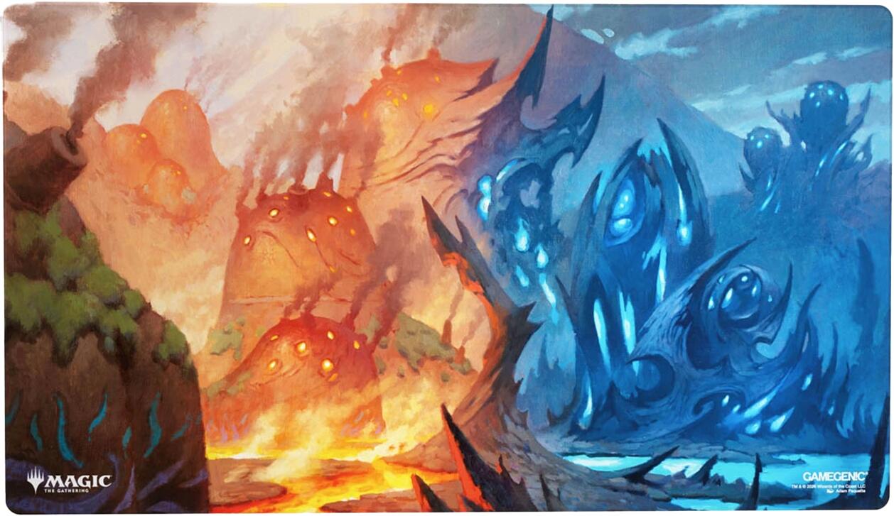 Magic: The Gathering Lorwyn Eclipsed Shiny Playmat - Steam Vents