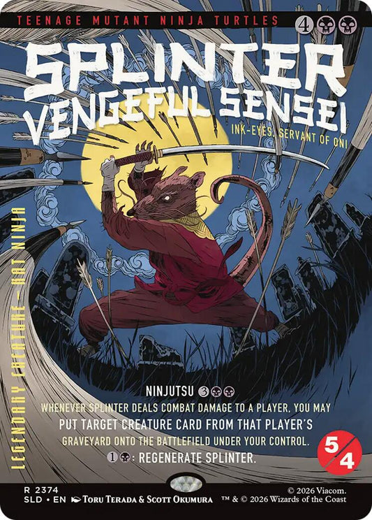 Splinter, Vengeful Sensei - Ink-Eyes, Servant of Oni
