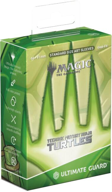Magic: The Gathering: Teenage Mutant Ninja Turtles Art Sleeves - Turtle Planeswalker Symbol (100-Pack)
