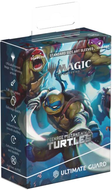 Magic: The Gathering: Teenage Mutant Ninja Turtles Art Sleeves - Heroes in a Half Shell (100-Pack)