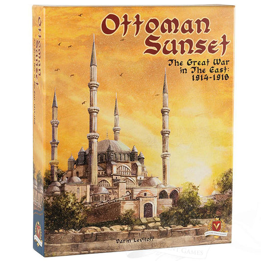 Box for Ottoman Sunset 3rd Edition WWI board game.