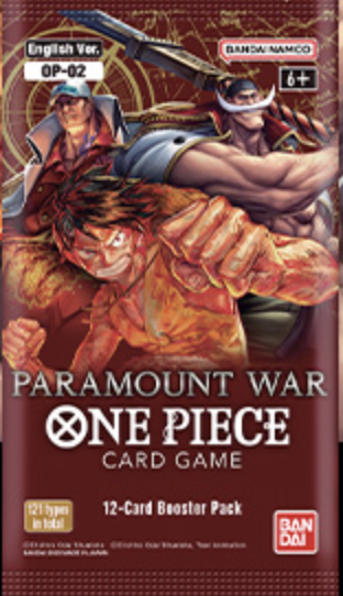 One Piece TCG Paramount War Booster