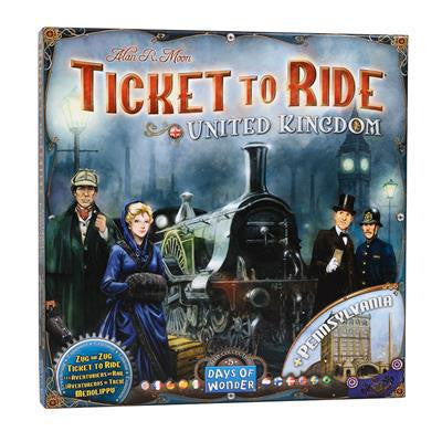 Ticket to Ride: United Kingdom Map Collection 5 box cover.