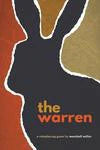 The Warren book cover with black rabbit silhouette on red, orange, and tan background.