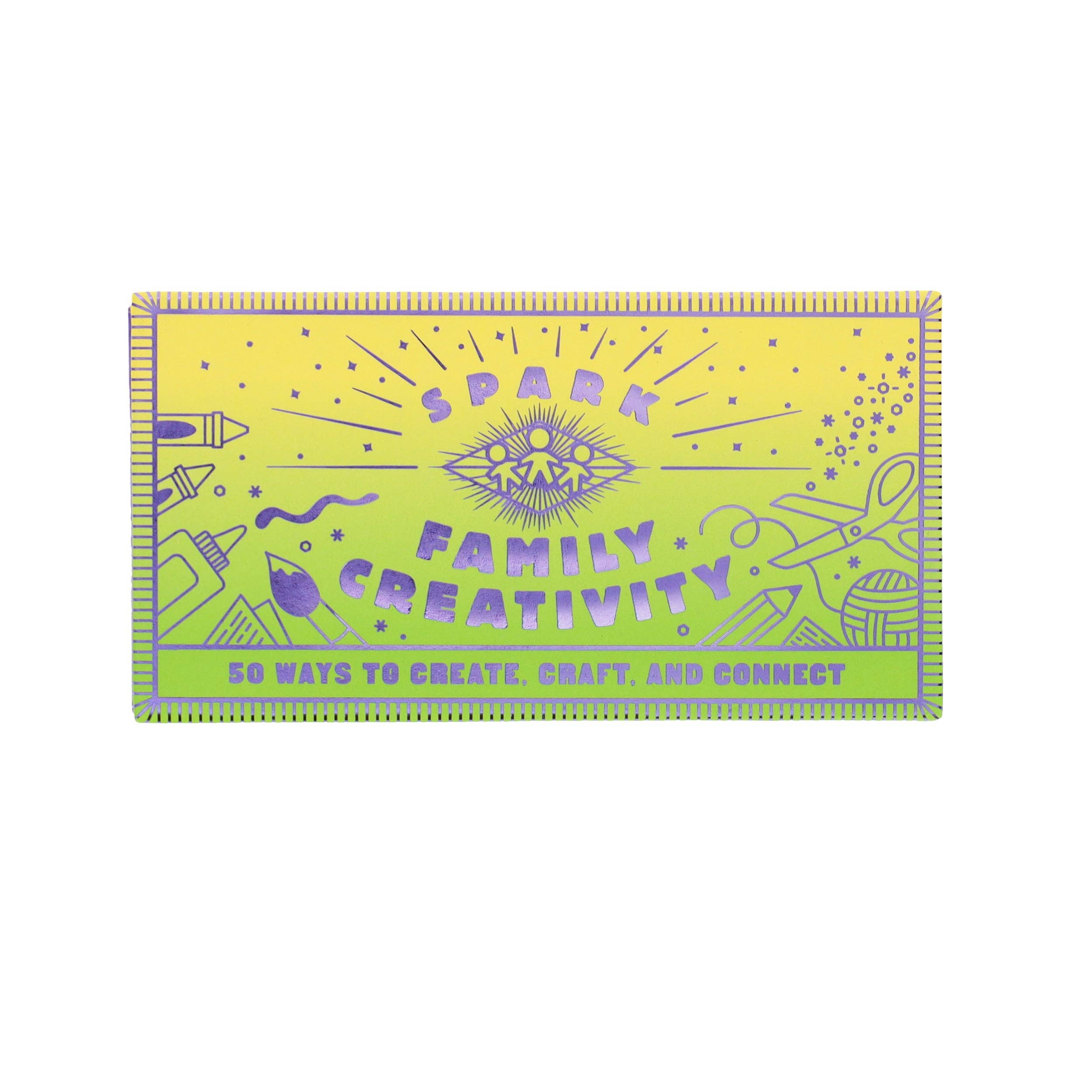Spark Family Creativity art activity set with colorful materials for creative family play.