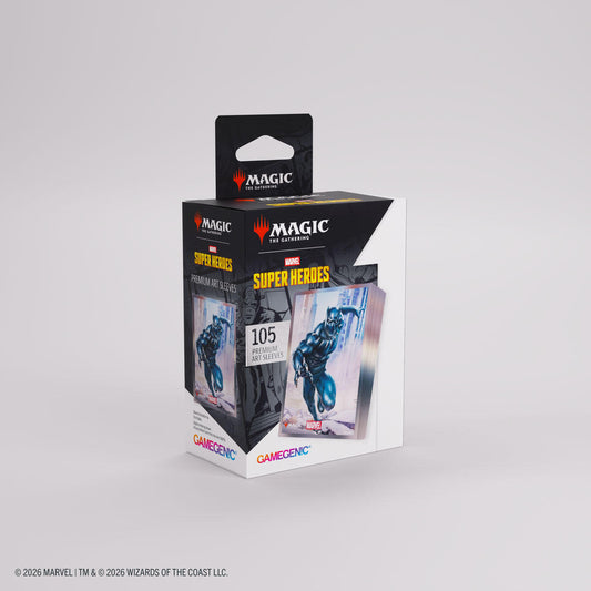 Magic: The Gathering Marvel Superheroes Premium Art Sleeves - Black Panther