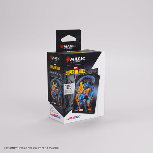 Magic: The Gathering Marvel Superheroes Premium Art Sleeves - The Fantastic Four