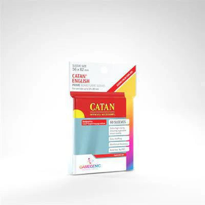 Gamegenic PRIME Sleeves Catan, pack of 60, 56 x 82 mm card protectors.