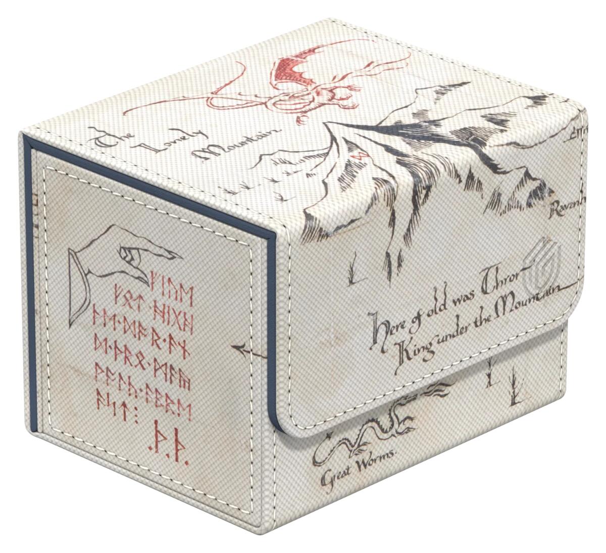Magic: The Gathering The Hobbit - Sidewinder 100+ Xenoskin Deck Box - Thror's Map