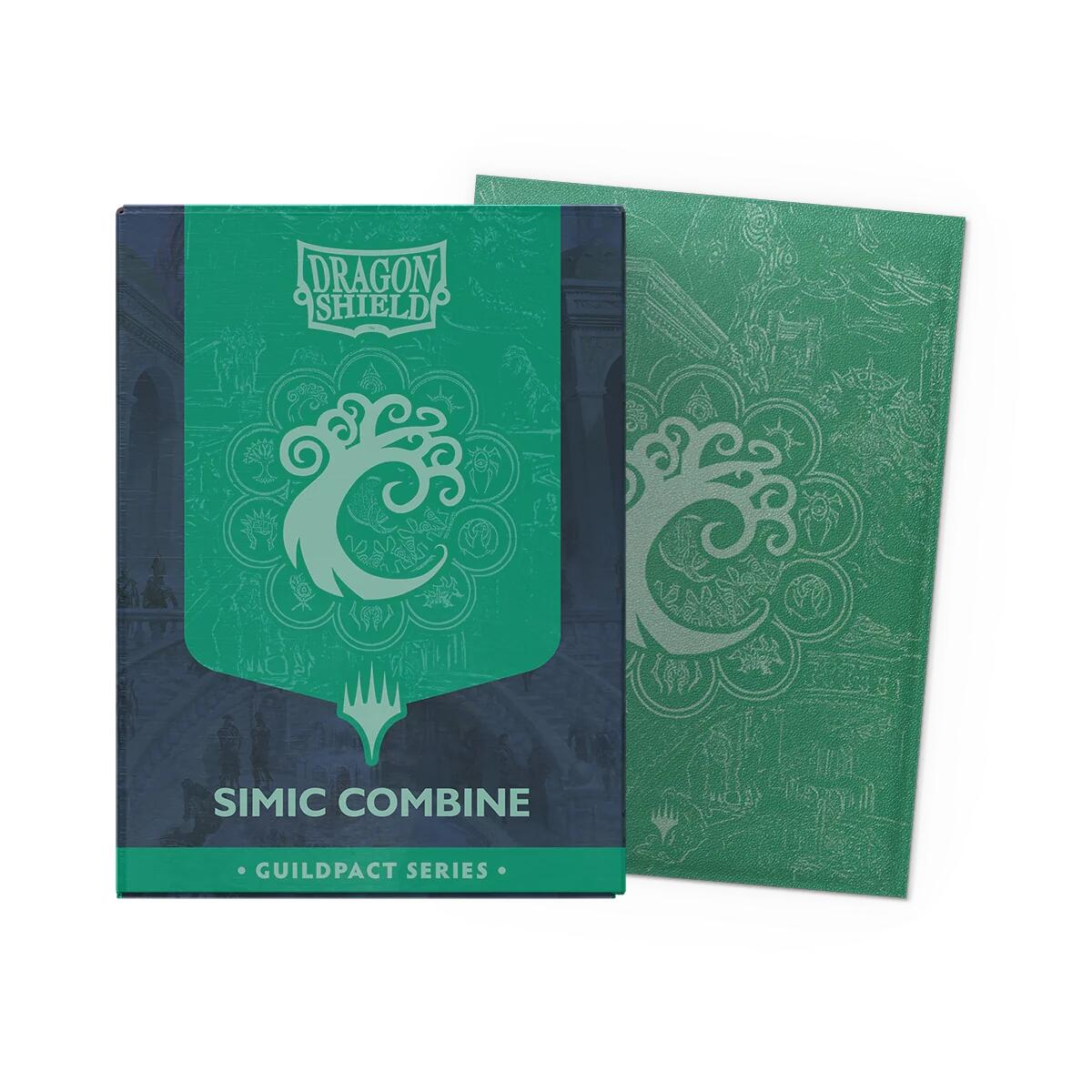 Dragon Shield Guildpact Series Dual Matte: Standard Art Sleeves - Simic Combine (100-Pack)