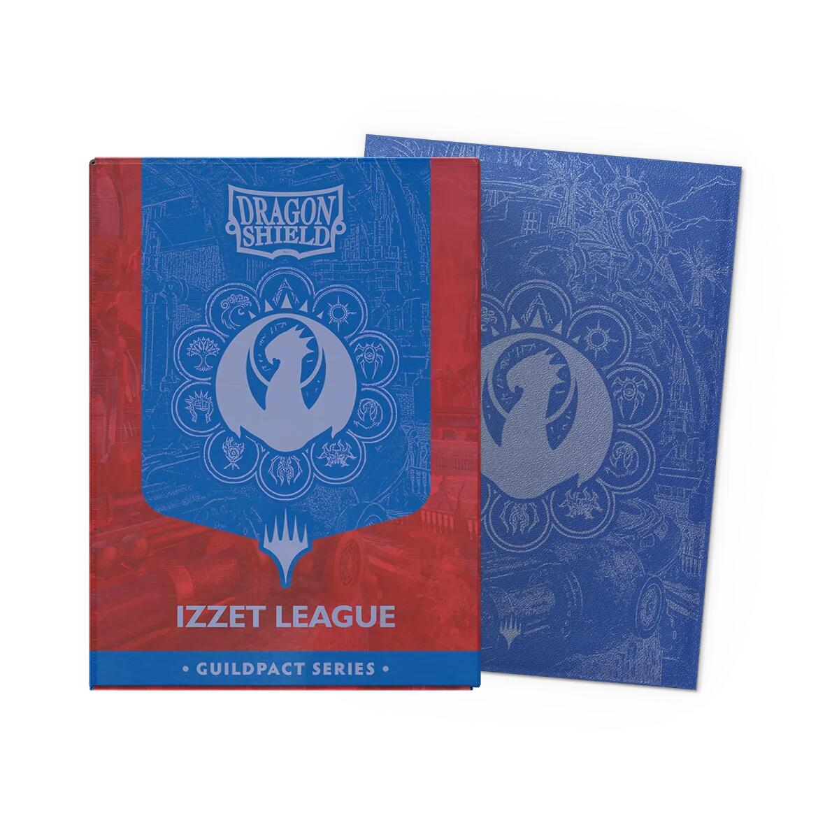 Dragon Shield Guildpact Series Dual Matte: Standard Art Sleeves - Izzet League (100-Pack)