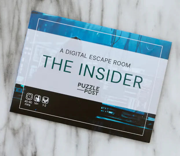 Interactive Escape Room – the Insider card.
