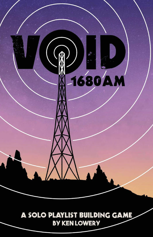 VOID 1680 AM solo radio show RPG by Ken Lowery, Ennies Judges’ Spotlight Winner.