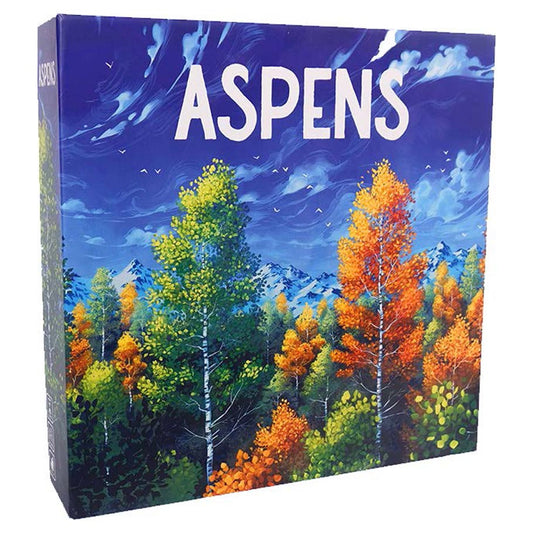 Aspens: Kickstarter Standard Edition game box.