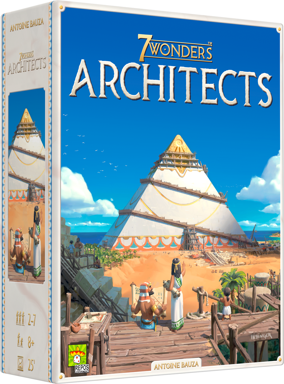 7 Wonders Architects board game box.