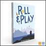 Spiral-bound Roll & Play The Game Masters Fantasy Toolkit featuring random RPG tables.