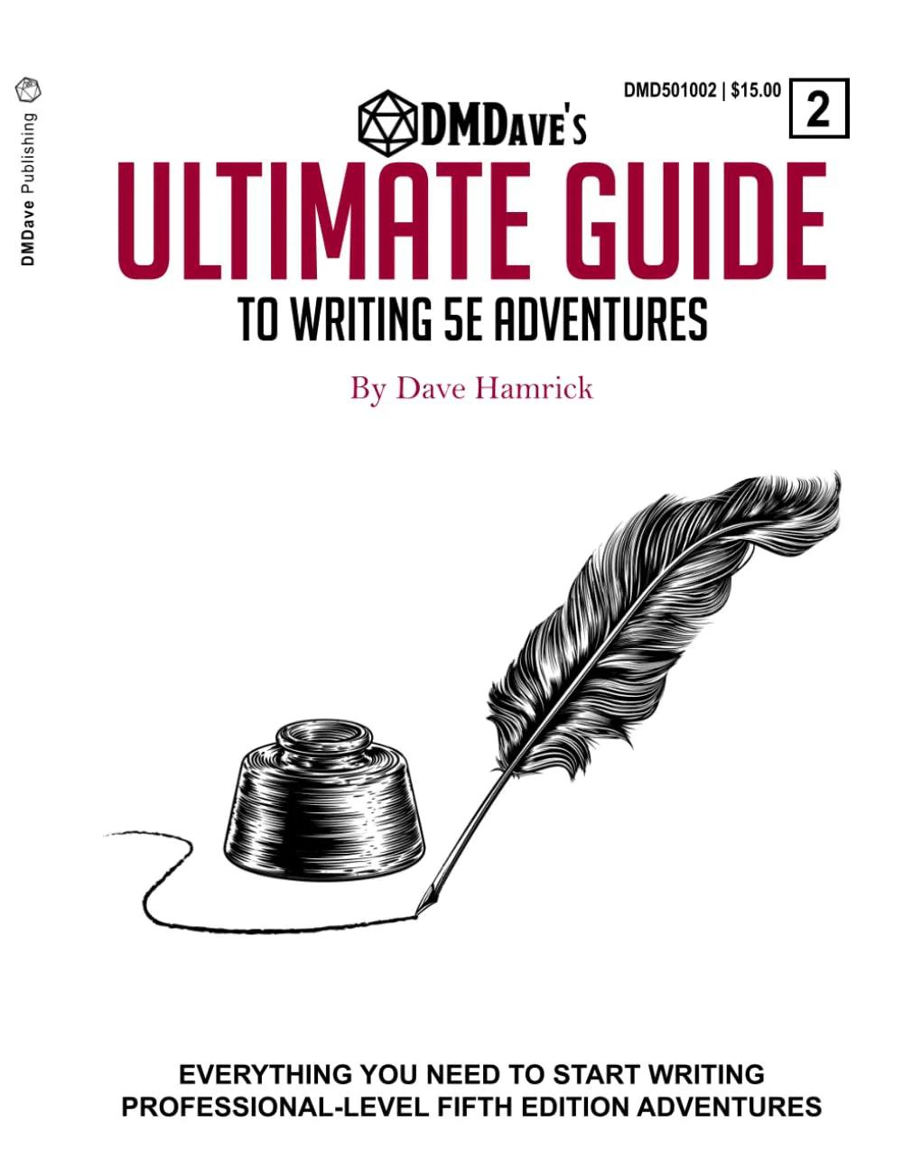 DMDaves Ultimate Guide to Writing 5e Adventures book for Dungeons & Dragons Fifth Edition.