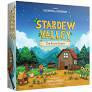 Stardew Valley The Board Game box showing a farmhouse, crops, animals, and mountains under a blue sky.