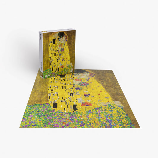Gustav Klimt Kiss puzzle, 1000 pieces.