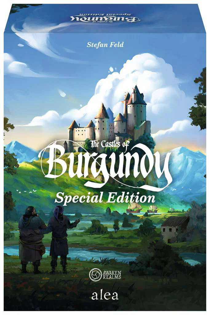 The Castles of Burgundy Deluxe Collectors Edition box.