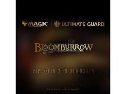 Zipfolio 18 Pocket Binder BLB for trading cards, black with gold text.