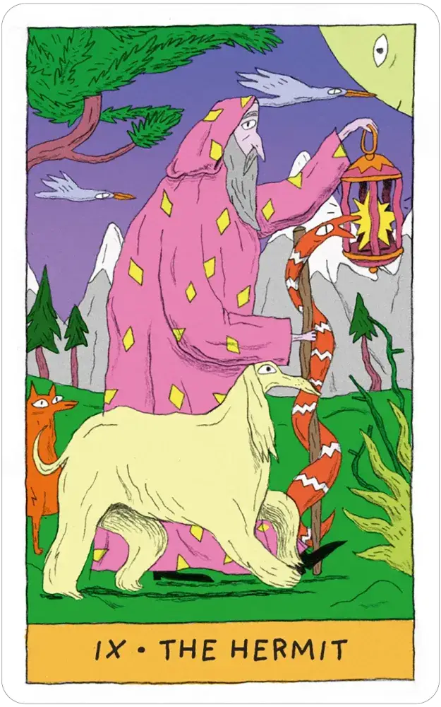 Whimsical Witch Tarot in a Tin deck.