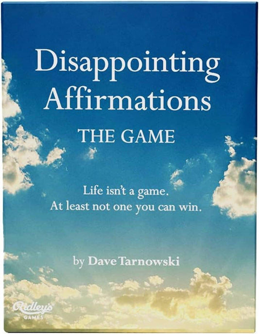 Box cover for Disappointing Affirmations: The Disappointing Game.