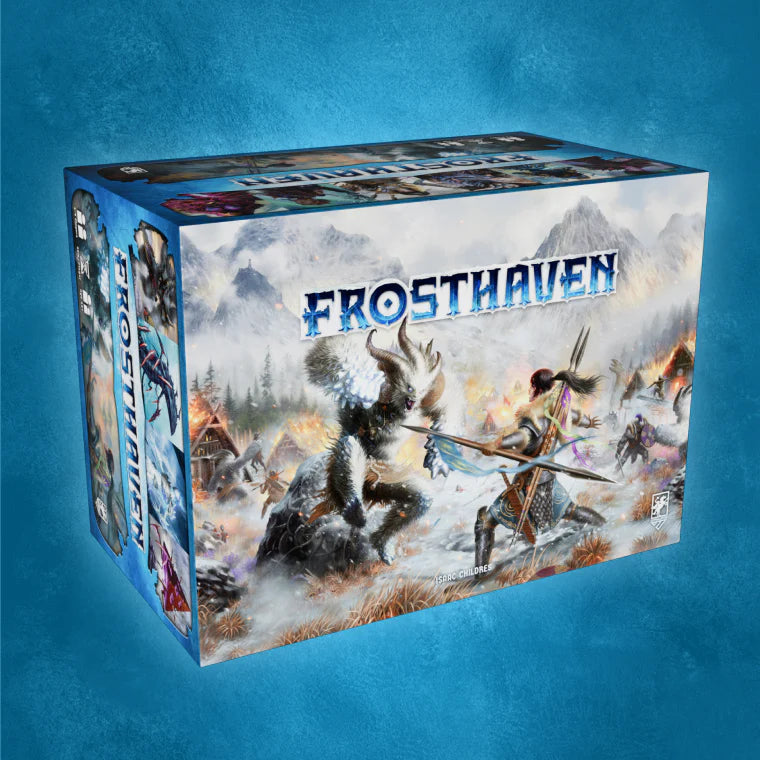 Frosthaven 2nd Edition game box.